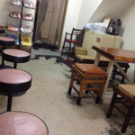 圭順 - テーブル席。前回はこっちに座った。