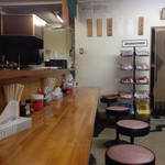 圭順 - 奥の壁のメニュー。この時はこの2種類。( ^^;