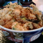 食事処しょじょじ - 小柱のかき揚げ丼。