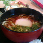 食事処しょじょじ - セットのうどん。