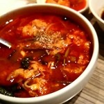 さんか亭 - ユッケジャンスープ