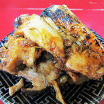 豚炙り焼き(蒲焼きタレ山椒かけ)