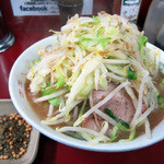 ラーメン二郎 - 小ラーメン＆のりカツたま
