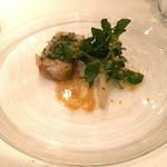 オーグードゥジュール ヌーヴェルエール - オマール海老とポワローネギのテリーヌ