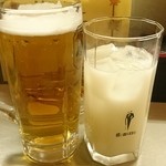 和っ家 - (2016年2月追加分)ビールとカルピスチューハイ fromグリーンロール