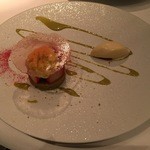 オーグードゥジュール ヌーヴェルエール - 苺とピスタチオのフレジェ