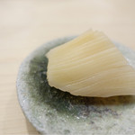 日本橋蛎殻町 すぎた - 口直しの生姜