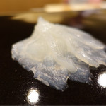 日本橋蛎殻町 すぎた - スタートはカワハギ