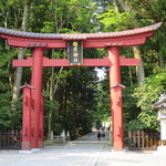 Niigata Furusato Mura - 弥彦神社鳥居