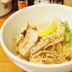 麺食堂 一真亭 - '16.02醤油ばんめん大盛 