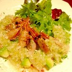 こんなかんじでDining Ricco - 甘エビとアボカドのサラダ