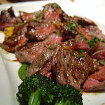 fino - 牛リブロースと野菜の網焼き　柚子胡椒のソース 
