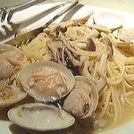 fino - はまぐりとキノコのアーリオオーリオスパ 