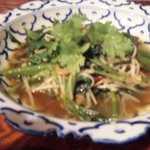 ハロハロ・エスニック料理 - タイ風青菜炒めタオチオソース