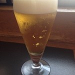 かつ丸 - グラスビール