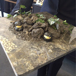 クイントカント - 竹炭のベニエ フォアグラ レモン