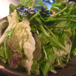 SATOブリアン - 2016/2_白ゴマと海苔のサラダ