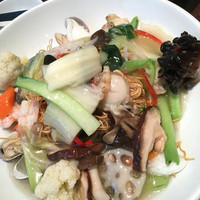 青菜 丸の内ブリックスクエア店 - 海鮮かた焼きそば