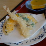 サガミ - がっちゃんセットの天ぷら