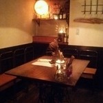 トキシラズ - テーブル席