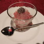 AU 14 FEVRIER - お口直しのグラニテ