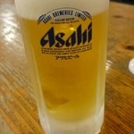 ねぎ蛸こすも - 生ビール