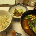 博多 い津み - ふぐごはん、ふぐ汁