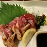 天文館 吾愛人 - 鶏刺