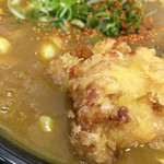 極楽うどん TKU - なみなみとスパイシーなカレールーが*\(^o^)/*