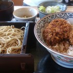 清川 - 福井のソースカツ丼セット