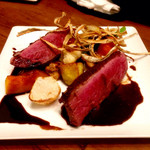 chez le mak - 【2016年2月再訪】ランド産 マグレ鴨胸肉のロースト - 380g（3,800円）。