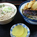 そば処 美津家 - 天丼（mini蕎麦付き♪） 750円也！