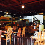 Wood-style cafe - 