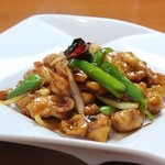 Taipei Youen - 鳥肉の黒酢炒め