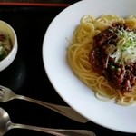 和膳洋菜 みすとらる - パスタDEジャージャー麺　Aセット　1380円