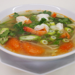 Rich and Flavorful Chicken Pho! Adjust the cilantro to your liking.