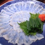 キサラギ - ふぐ尽くしコース2016　てっさ