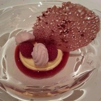 アンティカ オステリア デル ポンテ - クレマ マスカルポーネとフランボワーズのヴァリエーション