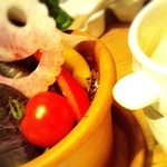 博多炉端 魚's男 柳橋市場店 - フォンデュ可愛かった♡