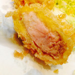 とん太 - 特ヒレ：肉汁が溢れだす♪