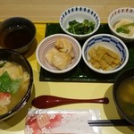 京菜味のむら - （2015/12月）朝食セット　湯葉丼にアップグレード