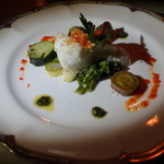 オーベルジュ 内子 - 真鯛のトミーノチーズ焼き