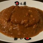 日乃屋 - 名代上メンチカツカレー（780円）