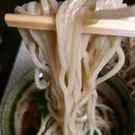 蕎麦 阿き津 - 蕎麦リフト。