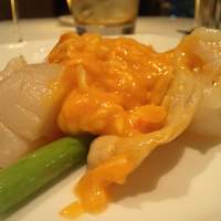 広東料理 センス - ほたてと車エビとなんかの炒め物・・。