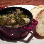 祇園ごずこん - つぶ貝のアヒージョ