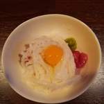 Bar Top＆Sky - 日替わりチャーム（マグロの山掛け）