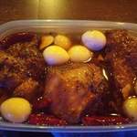 Bar Top＆Sky - 日替わりチャーム（煮豚と煮玉子）