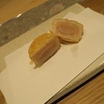 天ぷらあら木 - ホタテ