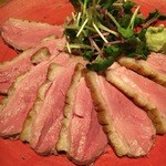 鳥雅 - 鴨のカルパッチョ